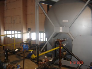 Оборудование блока сорбиционной обработки воды